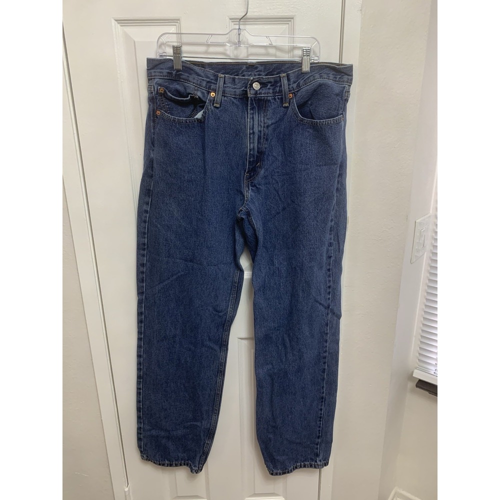 LEVI'S 550 Relaxed Fit Straight Leg Men's Blue 36 x 32